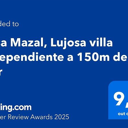 Casa Mazal, Lujosa Villa Independiente A 150M Del Mar Pilar de la Horadada Exterior photo